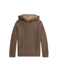 Sweat capuche prince-de-galles en molleton - Printed Glen Plaid