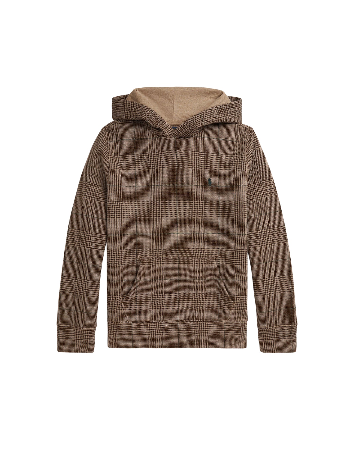 Sweat capuche prince-de-galles en molleton - Printed Glen Plaid