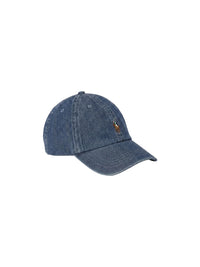 Casquette de baseball en denim - Medium Wash Denim & Multicolore