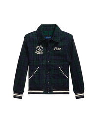 Corduroy tartan jacket - Navy, Pine & Multicolour