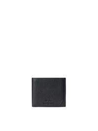 Portefeuille en cuir chagrin - Black
