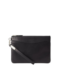 Bedford leather clutch bag - Black