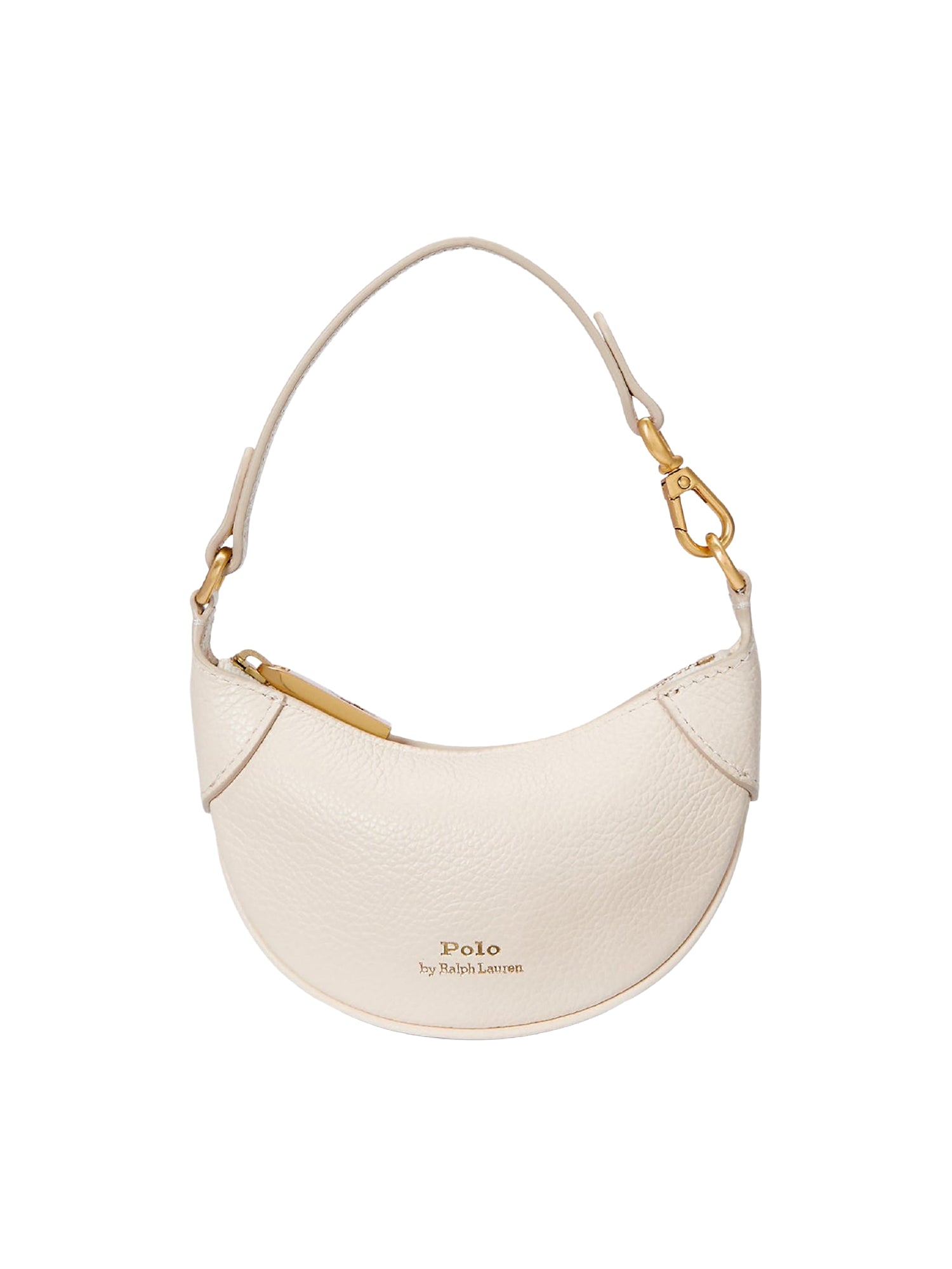 Porte-cartes Polo ID en cuir - Ivory