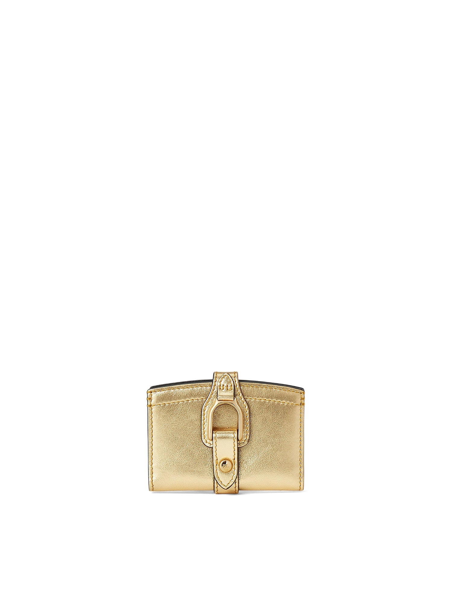 Porte-cartes Welington en cuir - Gold