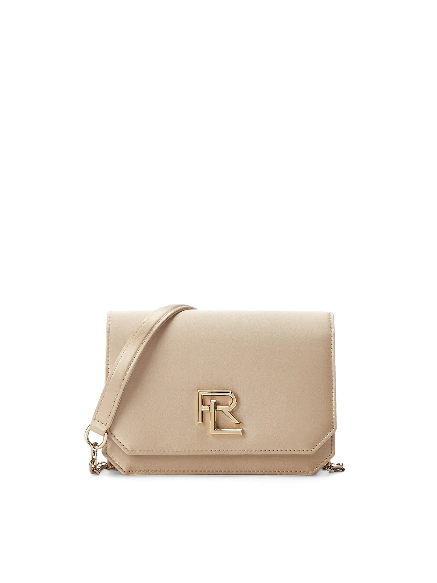 Mini-sac à chaîne RL 888 en soie mélangée - Fawn