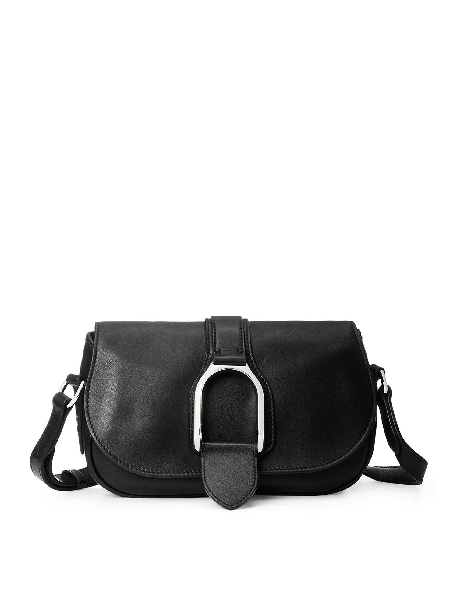 Sac à bandoulière Welington en cuir - Black