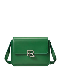 Sac bandoulière RL 888 en cuir - Bottle Green