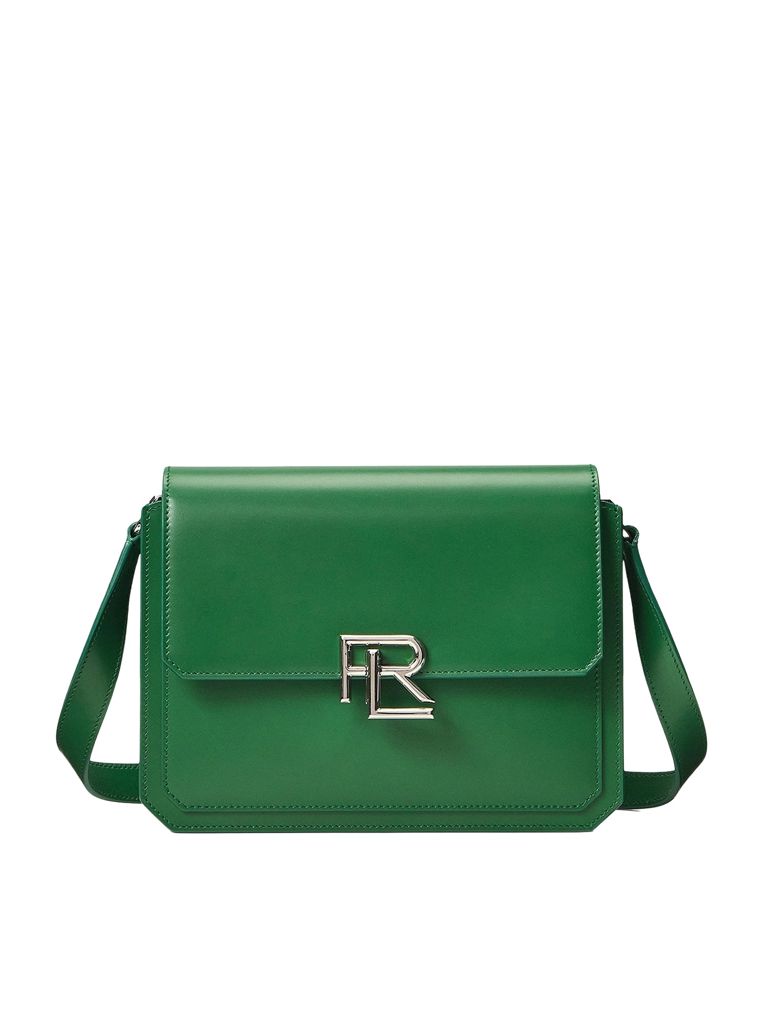 Sac bandoulière RL 888 en cuir - Bottle Green
