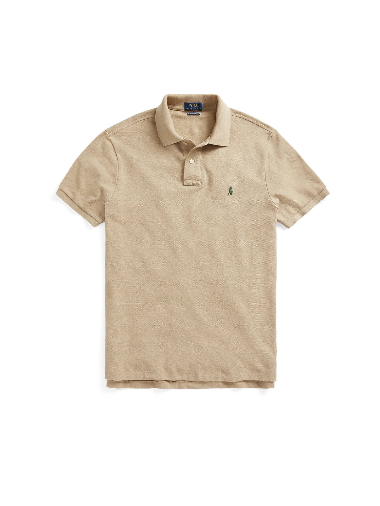 Polo coupe classique en coton piqué - Khaki Hill