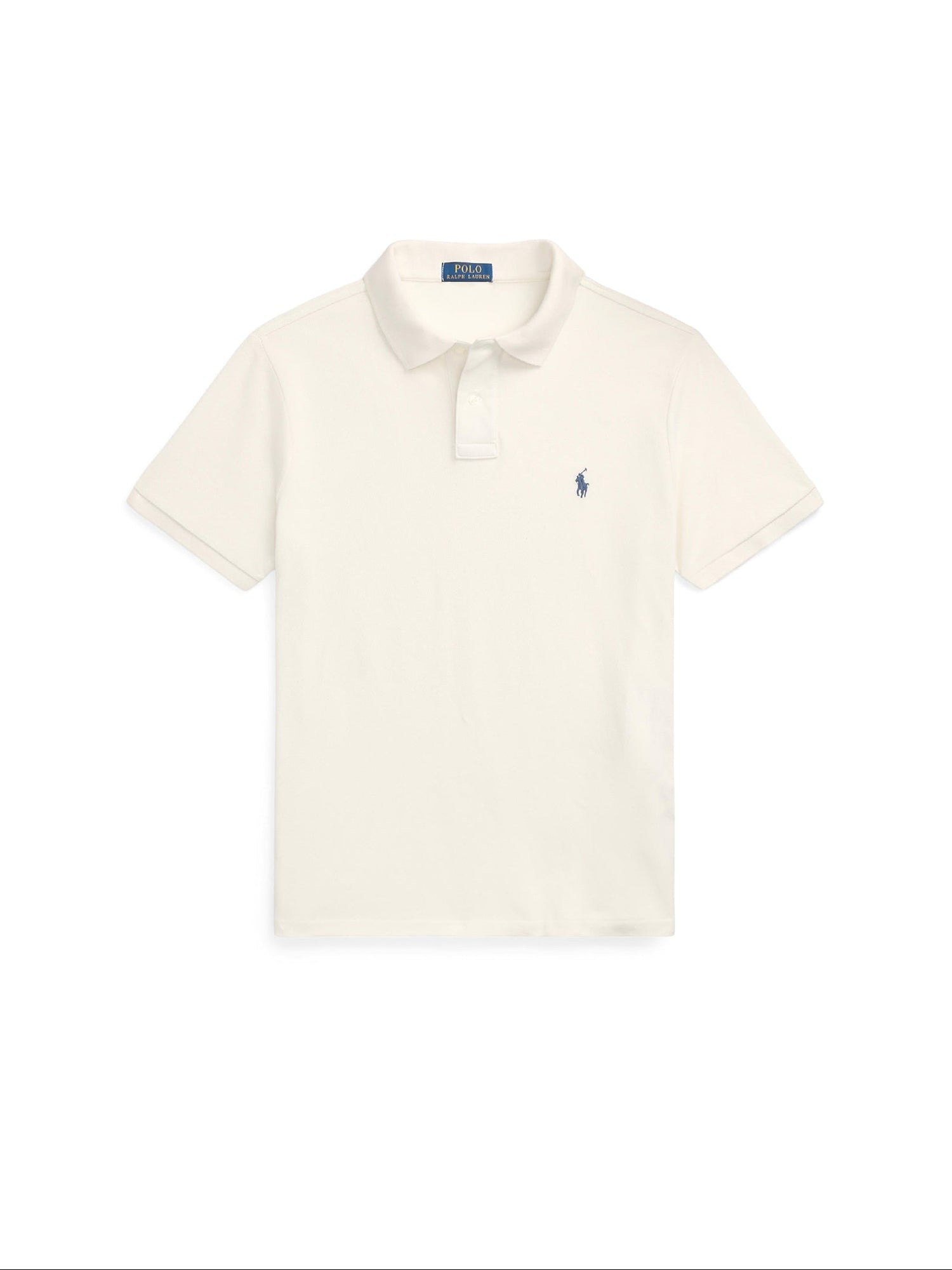 Polo coupe classique en coton piqué - Herbal Milk