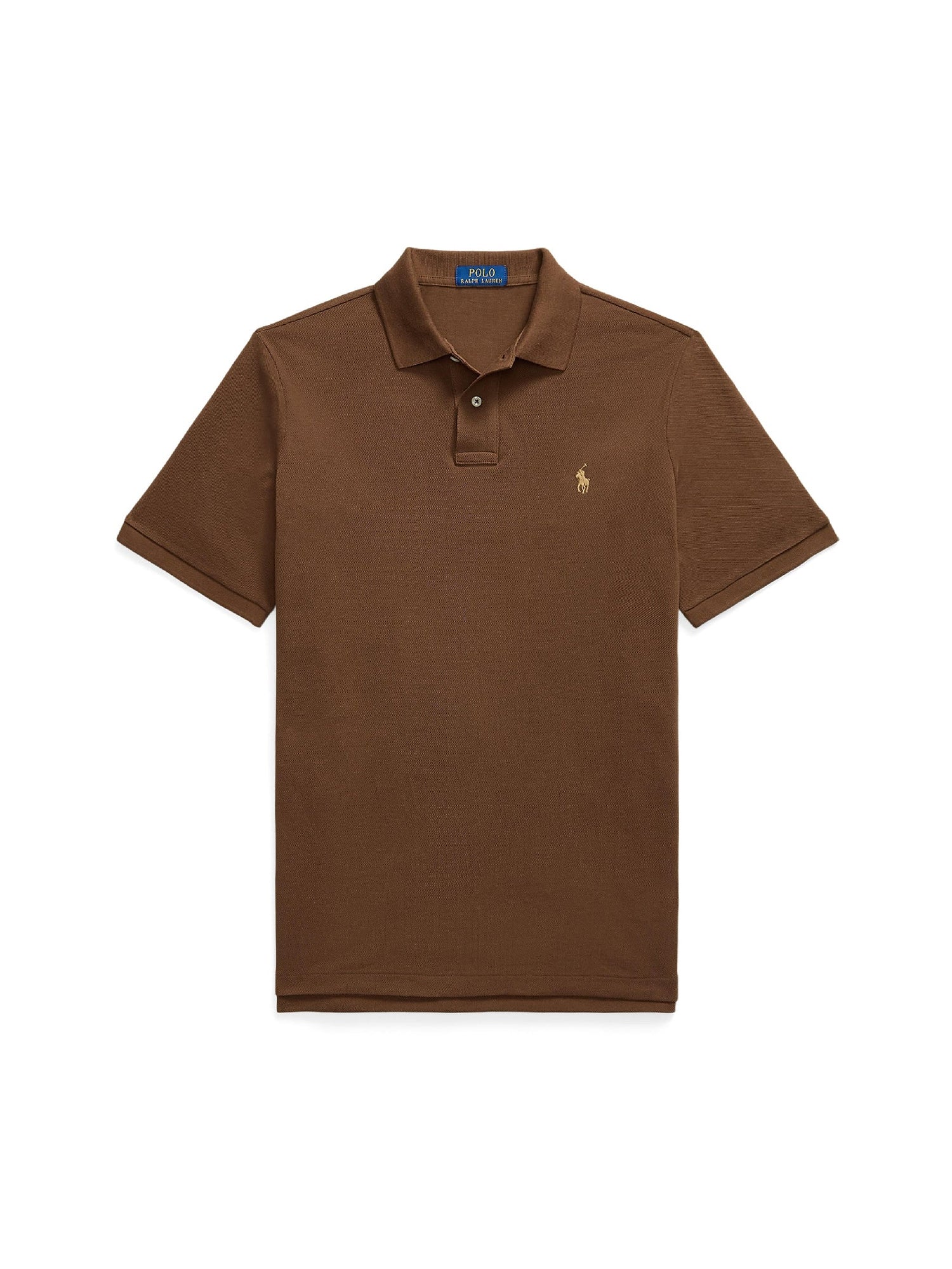 Polo coupe classique en coton piqué - Pale Russet