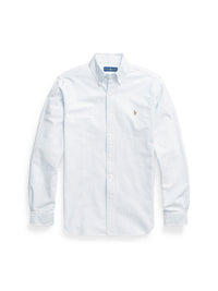 7pcs / NEW // BLUE/WHITE STRIPE SPORT SHIRT LONG SLEEVE BD PPC SPT 4