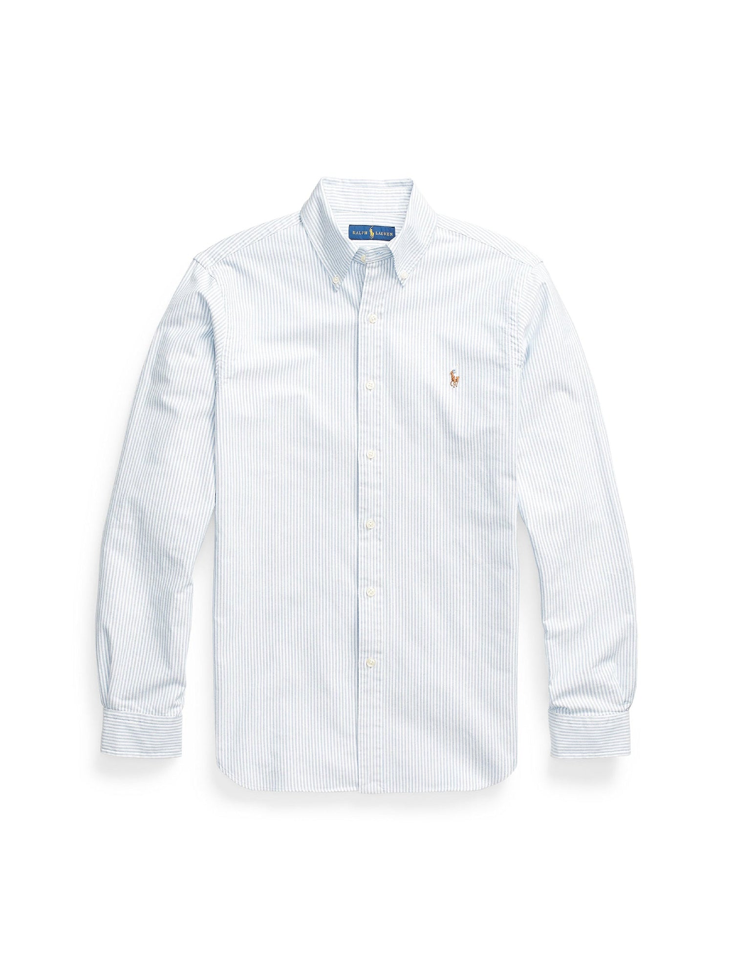 7pcs / NEW // BLUE/WHITE STRIPE SPORT SHIRT LONG SLEEVE BD PPC SPT 4