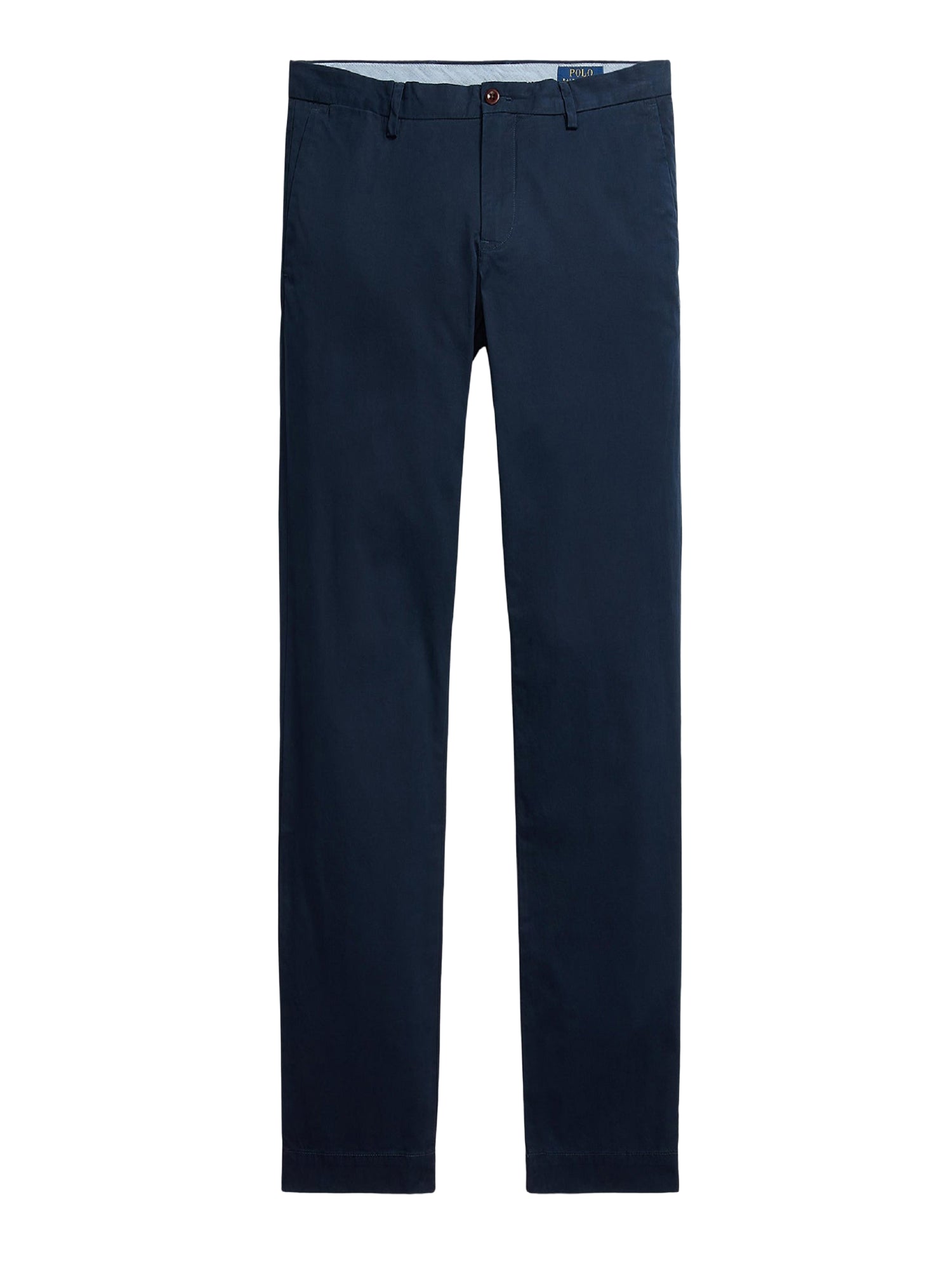 Slim-fit twill trousers - Aviator Navy