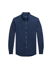 Chemise ultra-légère en coton piqué - Spring Navy Heather