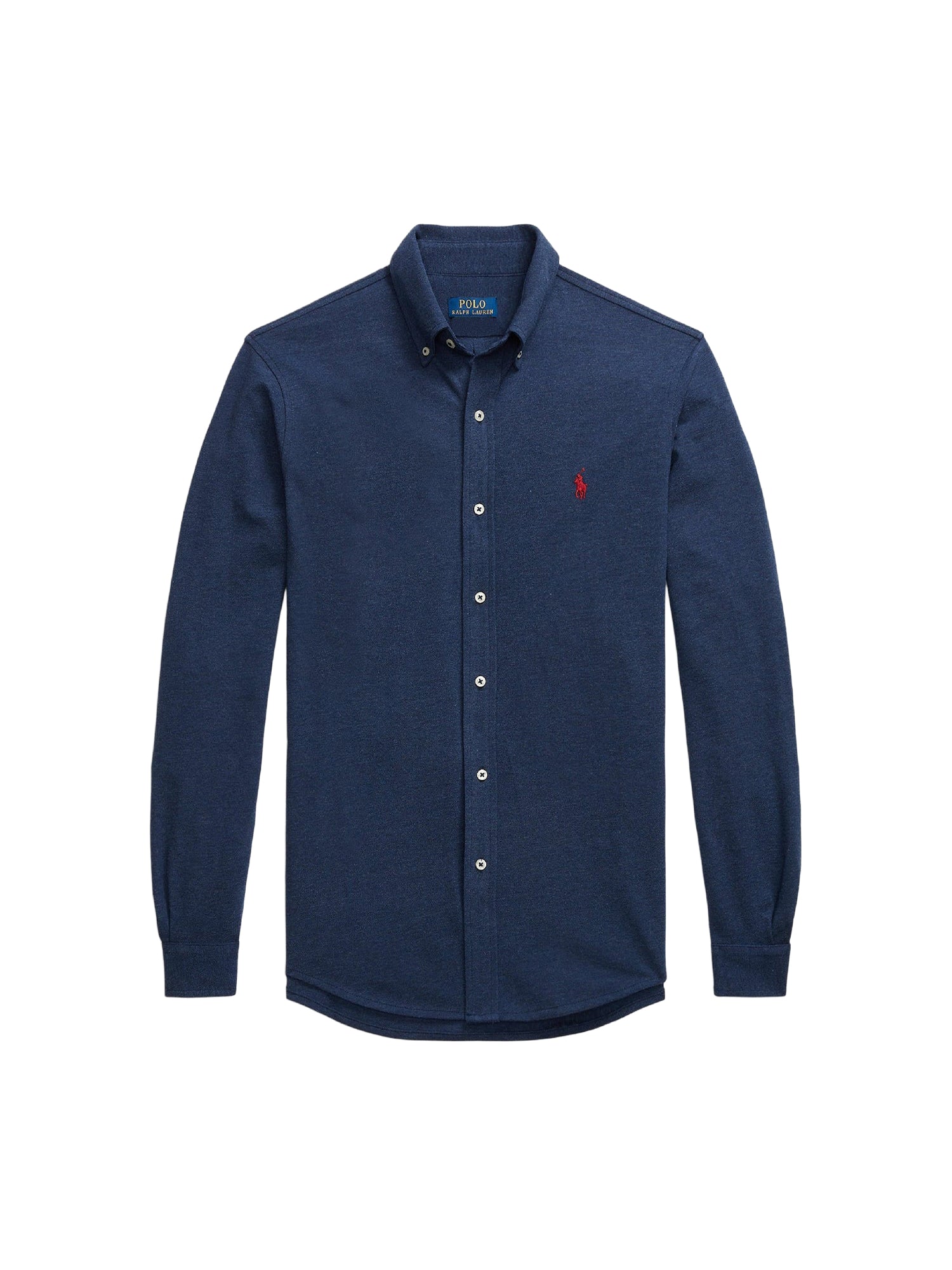 Chemise ultra-légère en coton piqué - Spring Navy Heather
