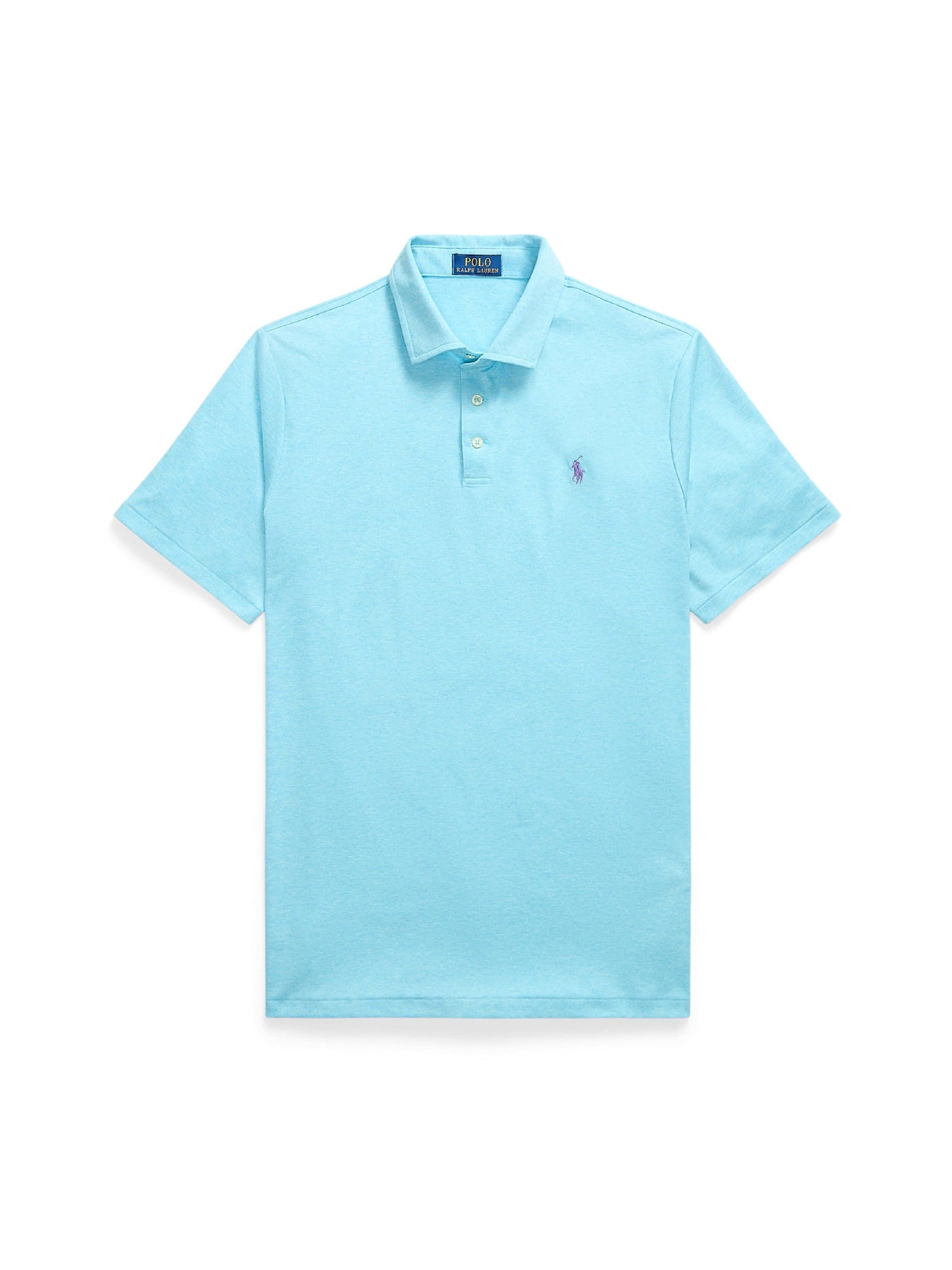 Polo coupe classique en coton doux - Watch Hill Blue Heather