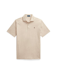 Polo coupe classique en coton doux - Sand Heather