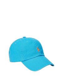 Cotton chino baseball cap - Cove Blue