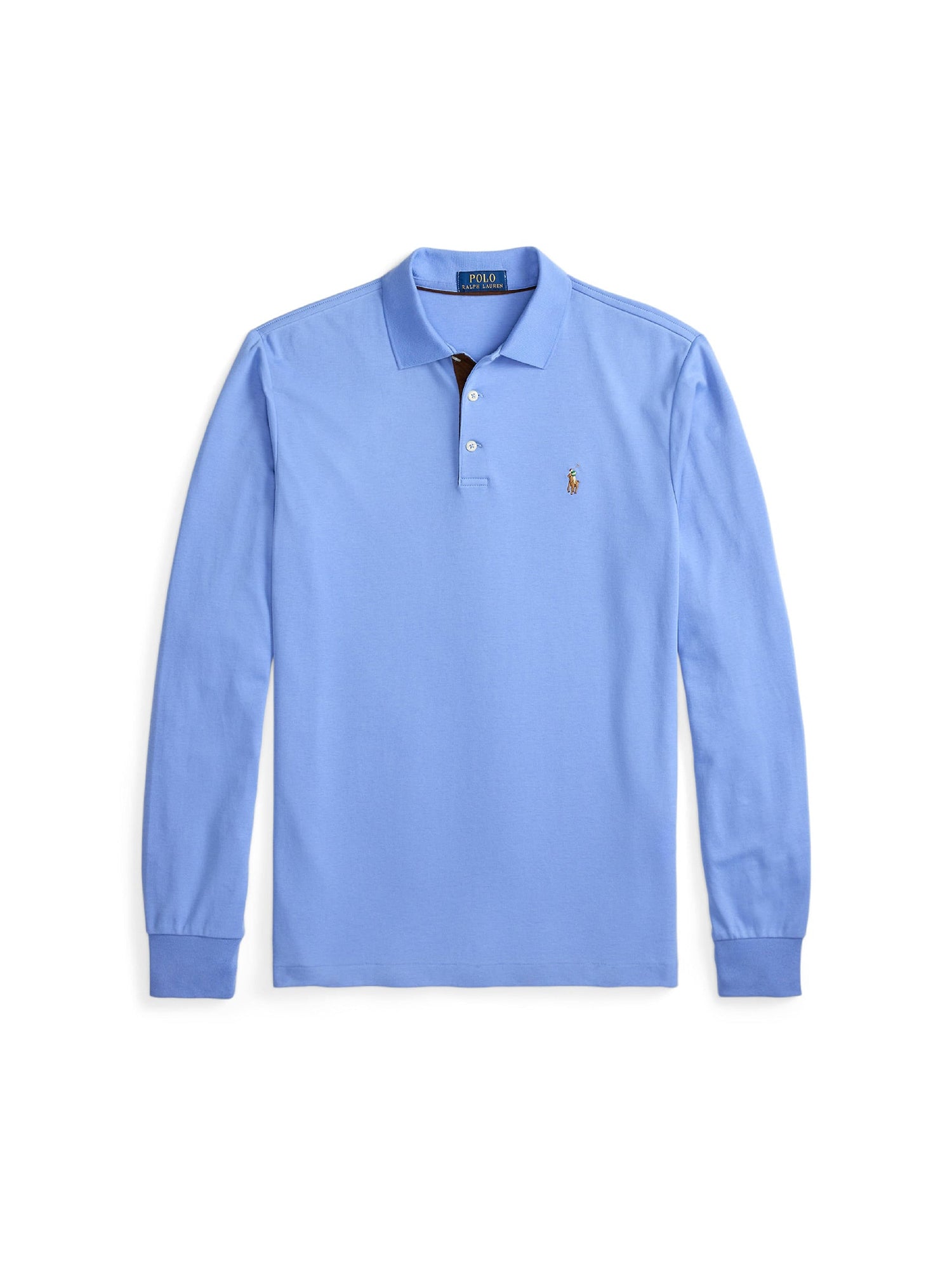 Polo en coton doux Slim Fit - Fall Blue