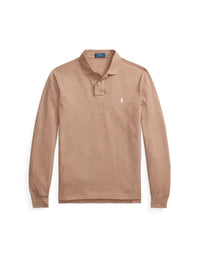 Polo coupe ajustée en piqué - Grey Cloud Heather