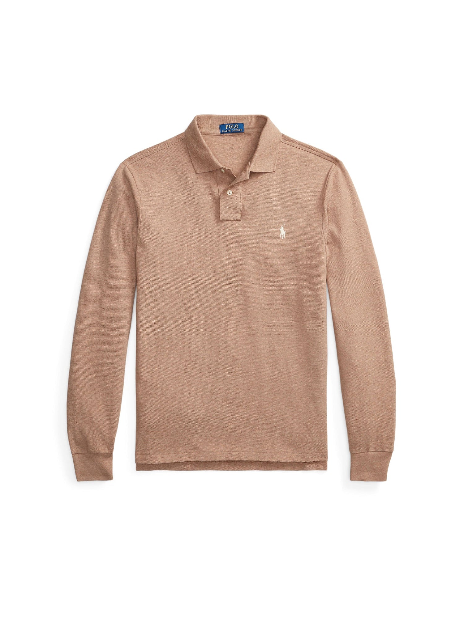 Polo coupe ajustée en piqué - Grey Cloud Heather