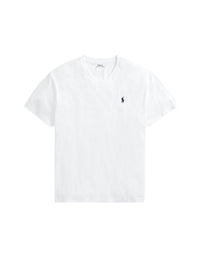Classic V-neck jersey T-shirt - White