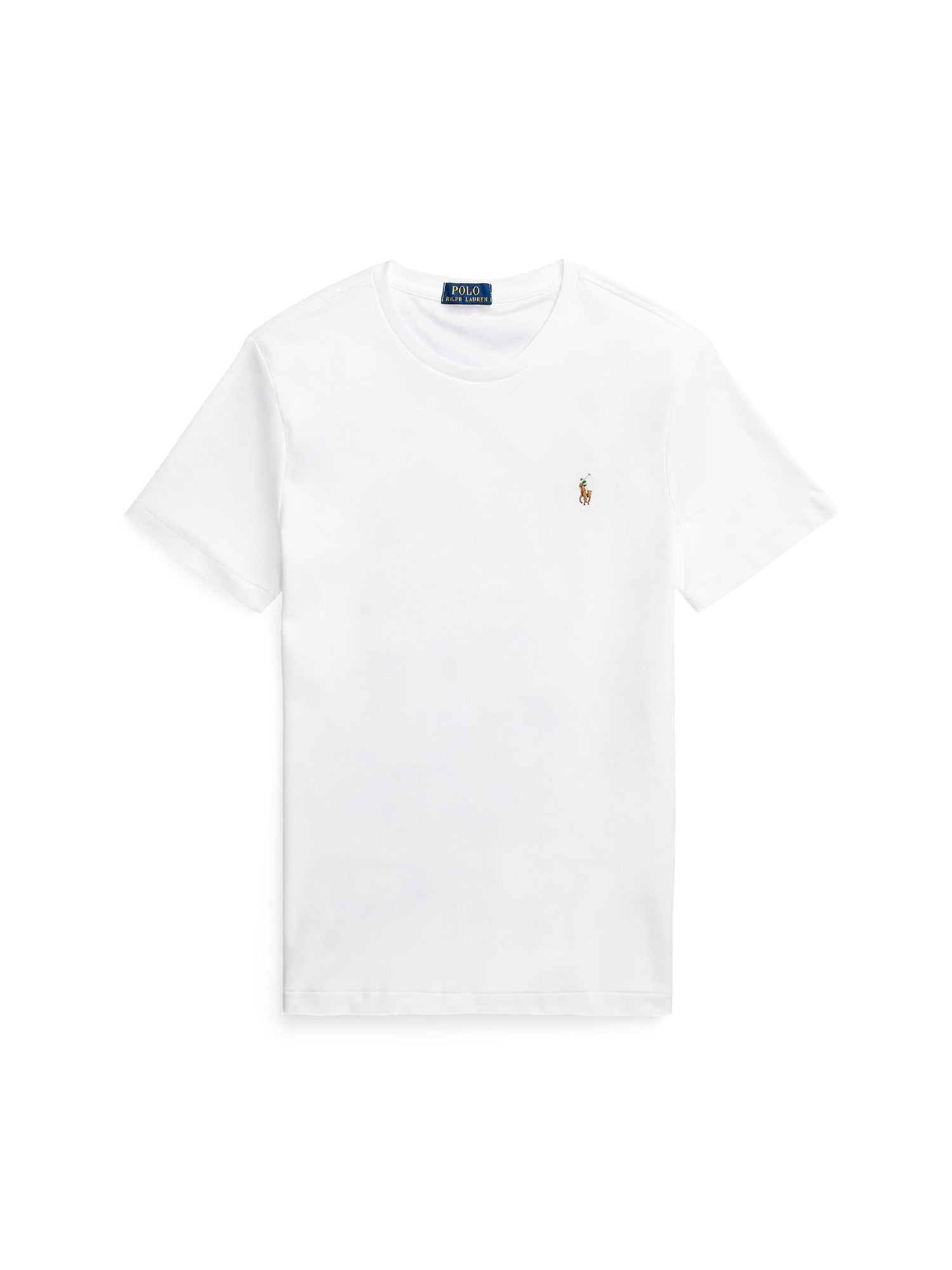 T-shirt coupe ajustée en coton doux - White