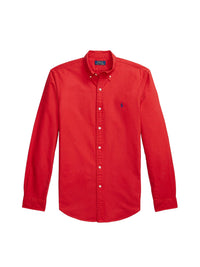 Chemise Oxford Slim Fit teinte en pièce - New Brick