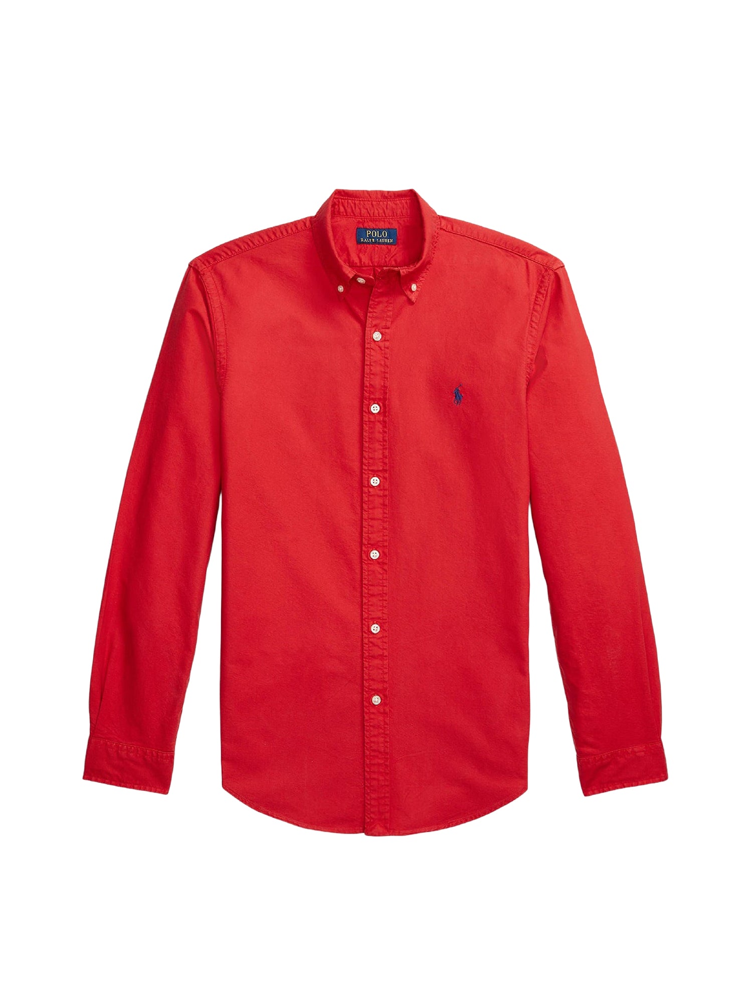 Chemise Oxford Slim Fit teinte en pièce - New Brick