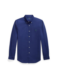 Chemise Oxford Slim Fit teinte en pièce - Freshwater