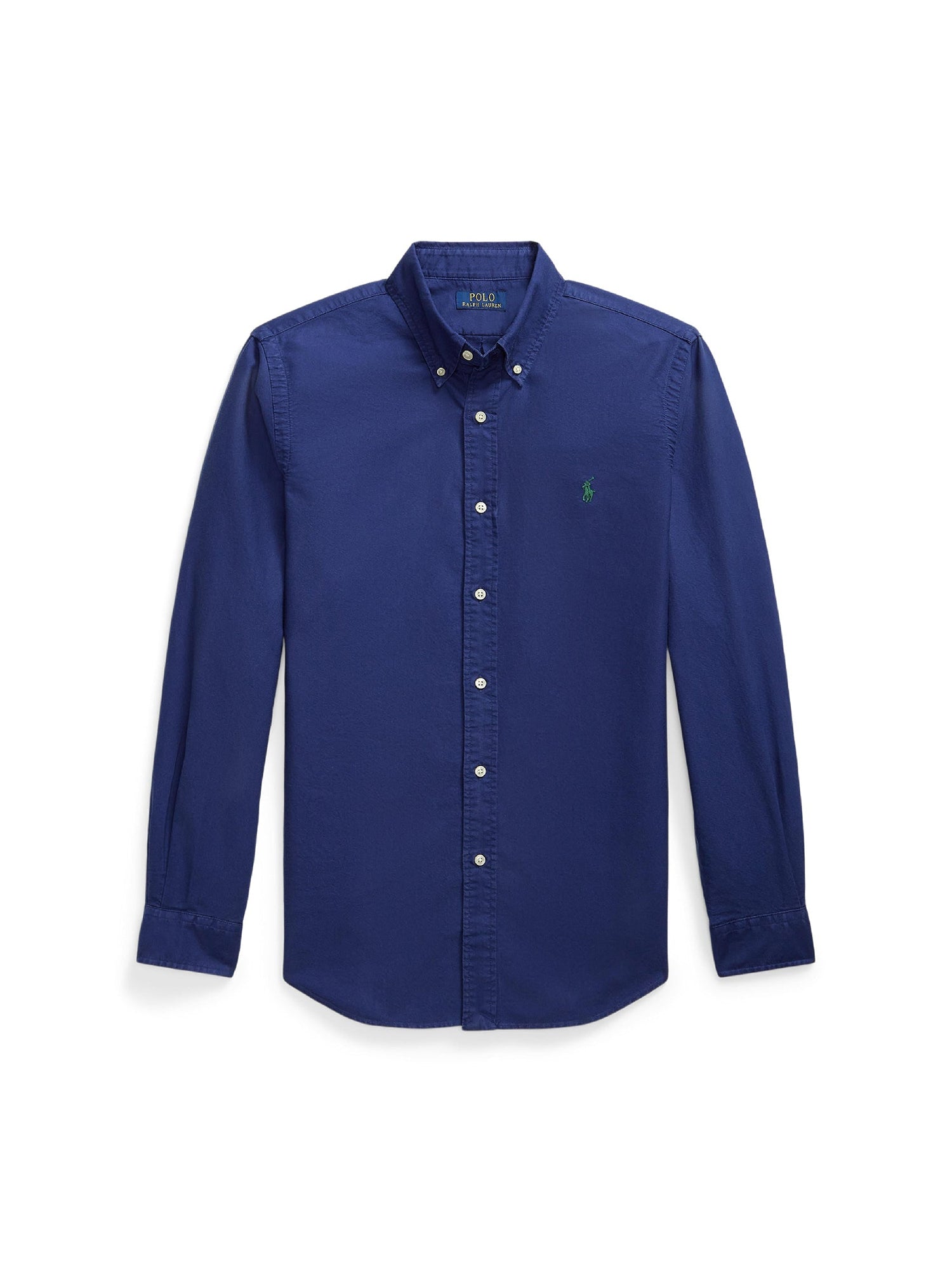Chemise Oxford Slim Fit teinte en pièce - Freshwater