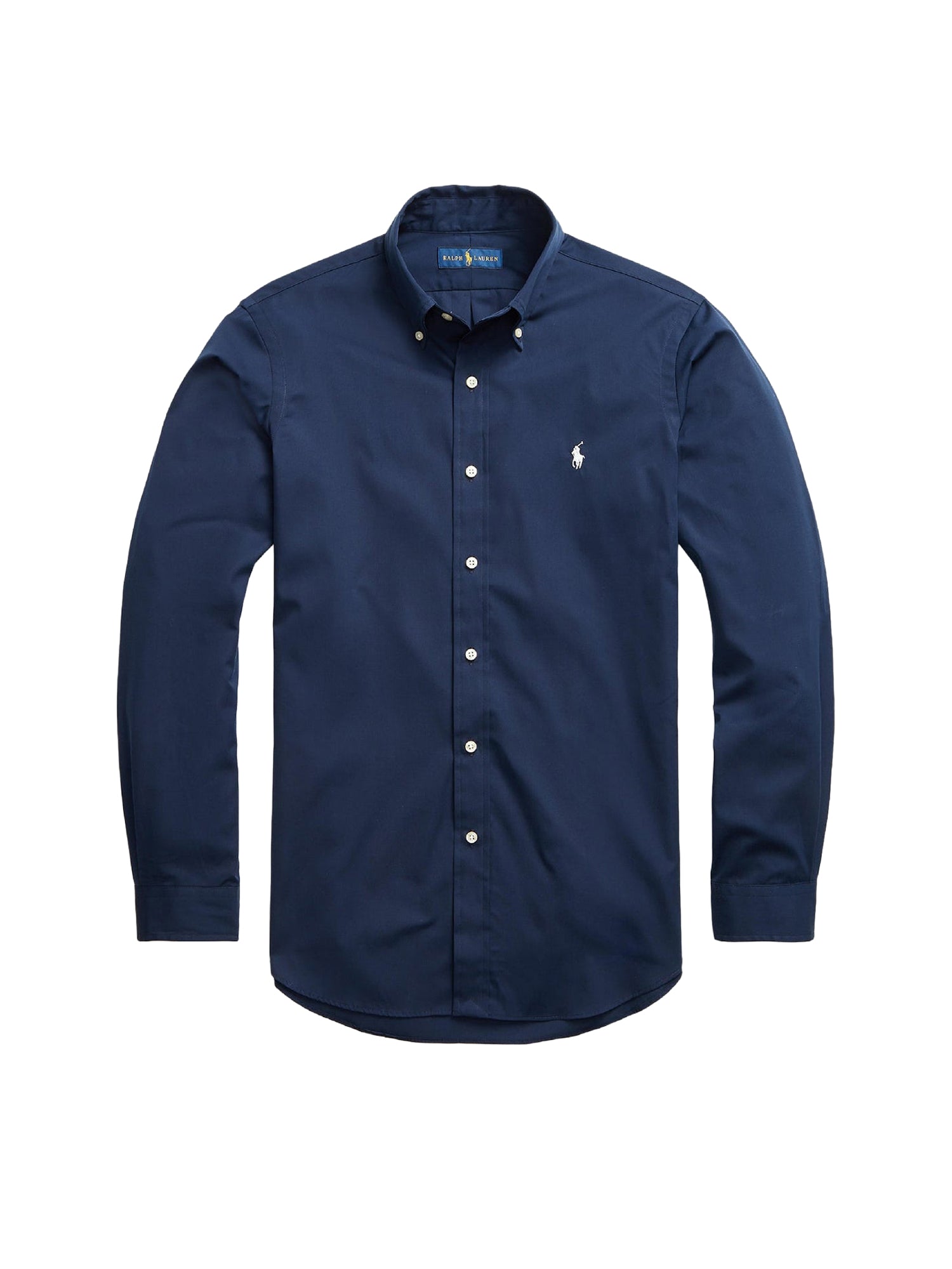 Chemise ajustée en popeline grattée - Refined Navy
