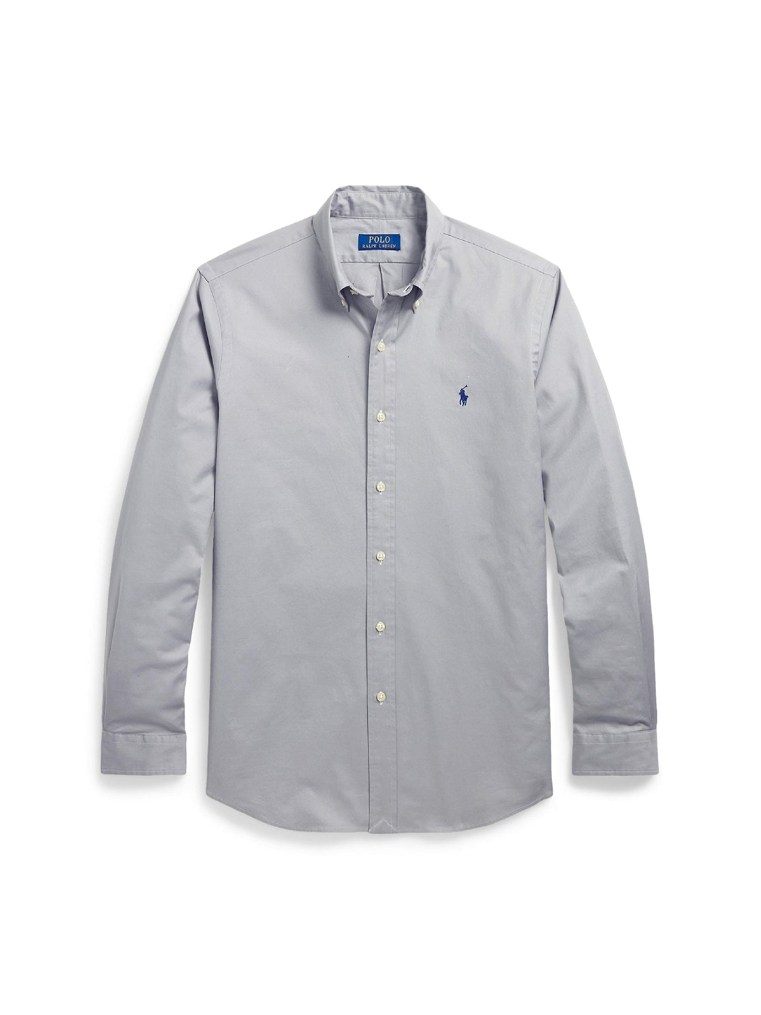 Chemise Oxford stretch Custom Fit - Grey