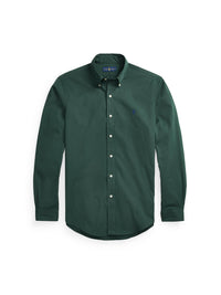 Chemise ajustée en popeline suédée - College Green