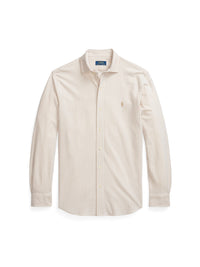 Chemise Oxford rayée coupe ajustée - Classic Tan & White