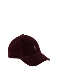 Corduroy baseball cap - Rich Ruby