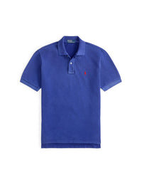 Polo coupe originale en coton piqué - Graphic Royal