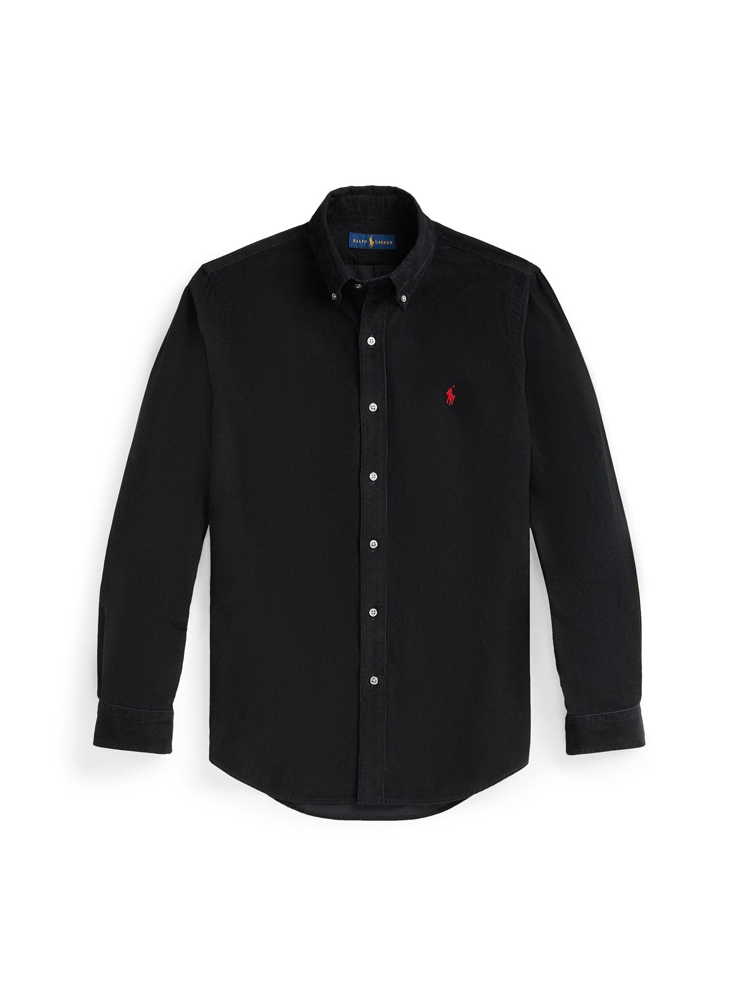 Fitted corduroy shirt - Polo Black
