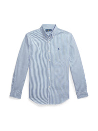 2pcs / NEW // 5440 BLUE/WHITE SPORT SHIRT LONG SLEEVE CUBDPPCS