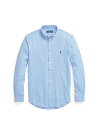 1pcs / NEW // 4655H LIGHT BLUE/WHITE SPORT SHIRT LONG SLEEVE SLBDPPCS