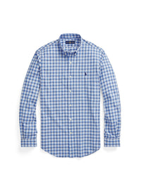 Chemise Slim Fit en popeline stretch - Blue & Multicolore