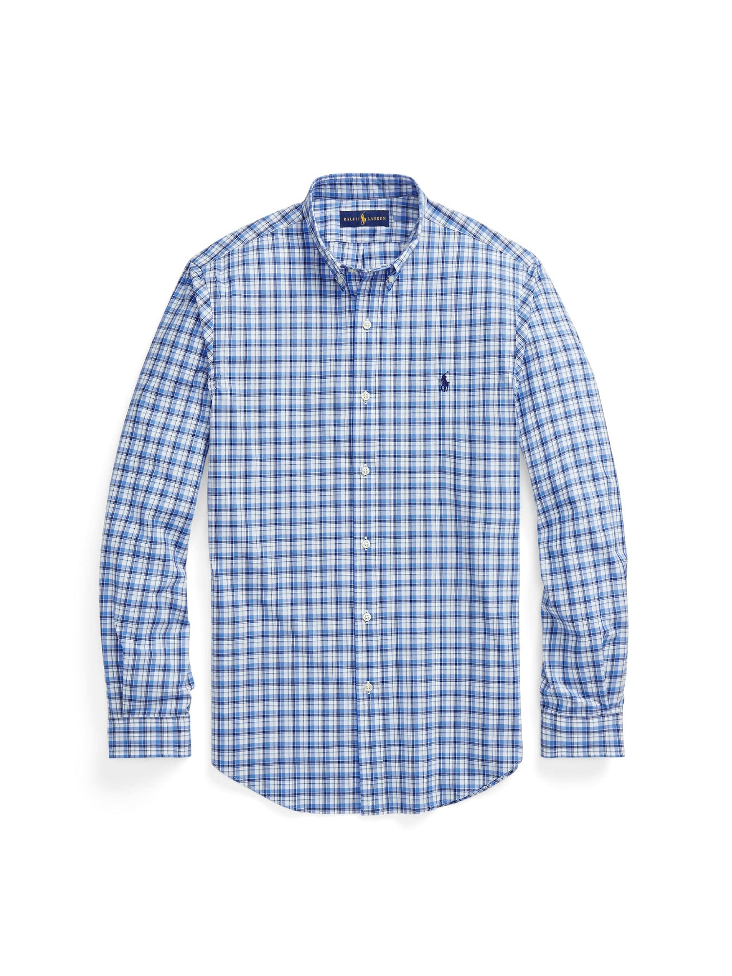 Chemise Slim Fit en popeline stretch - Blue & Multicolore