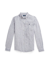 2pcs / NEW // 5138A NAVY/WHITE SPORT SHIRT LONG SLEEVE CUBDPPCS