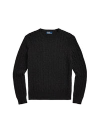 Pull iconique en cachemire torsadé - Dark Granite Heather