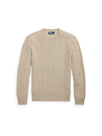 Pull iconique en cachemire torsadé - Natural Cream Heather