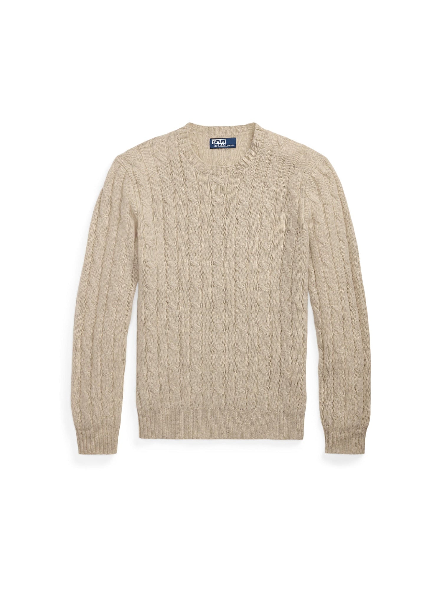 Pull iconique en cachemire torsadé - Natural Cream Heather