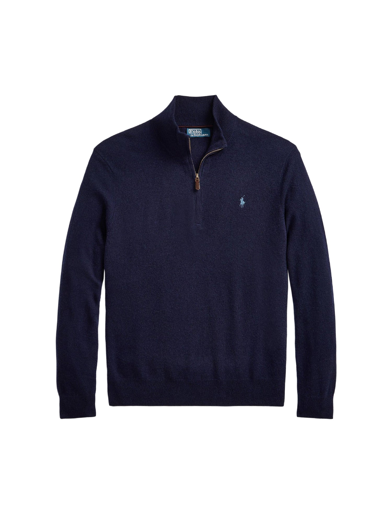 Pull demi-zippé en laine - Hunter Navy