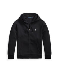 Sweat à capuche en maille double - Polo Black