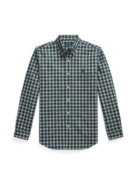 2pcs / NEW // 4872 GREEN/NAVY MULTI SPORT SHIRT LONG SLEEVE CUBDPPCS